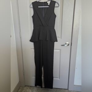 Elegant Black Sleeveless Jumpsuit